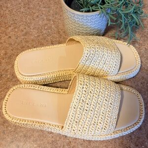 Billini Women's Bernadette Woven Slide Sandal